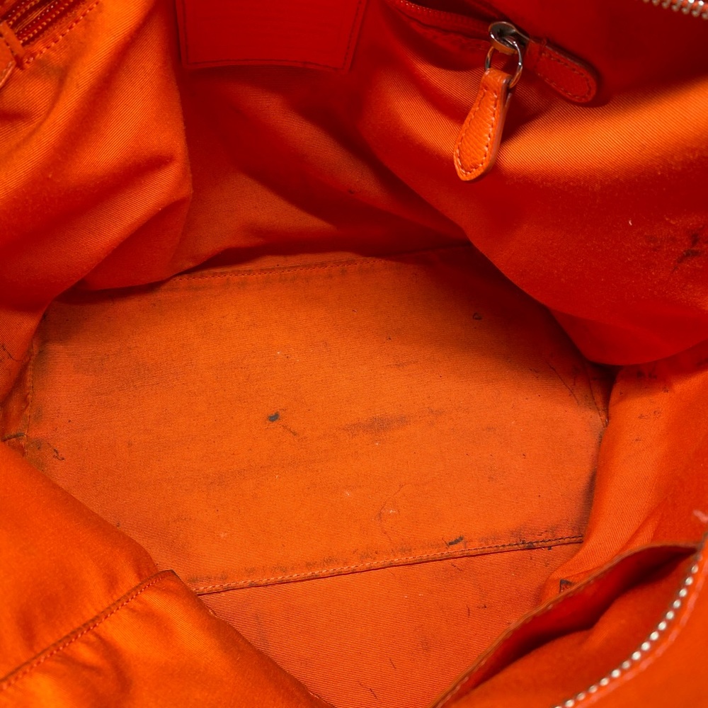 Orange coach tote - Picture 7 of 11